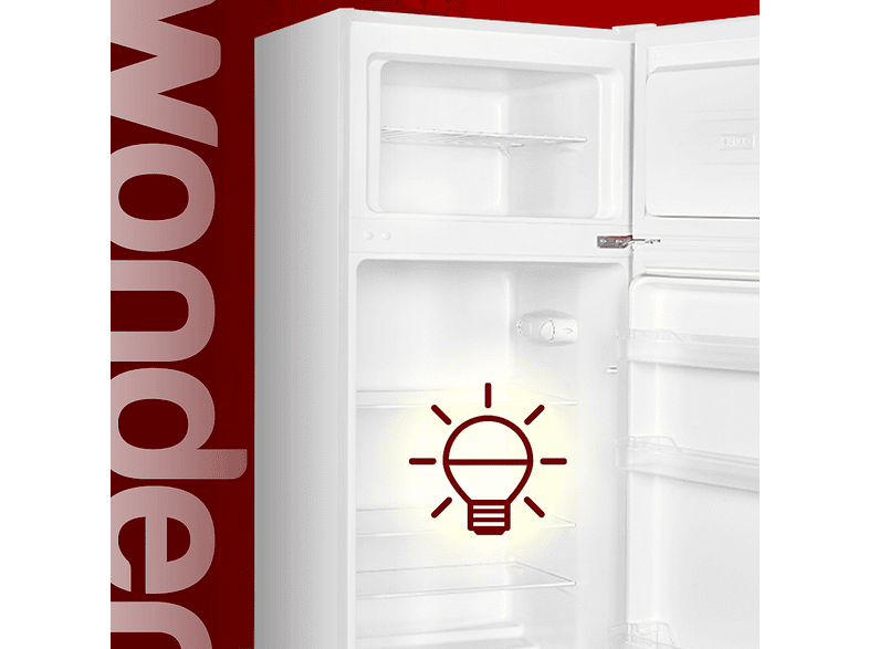 WONDER WF145502E — Frigorífico dos puertas, Altura 143 cm, Blanco, Capacidad 206 l, vista 5