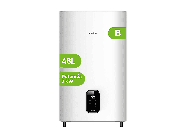 ASPES — Termo eléctrico, Blanco, AT5000DDW ASPES