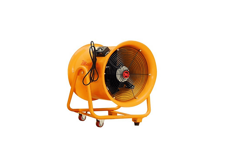 MATOR HURRICANE SHT D-400 – 400 mm – 550W — Ventilador de suelo, 1 velocidades, Amarillo