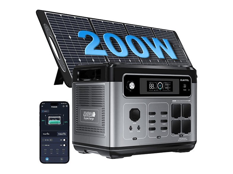 OUKITEL P2400E — Estación de energía portátil