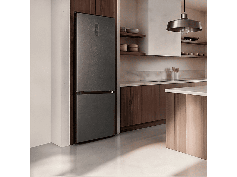 CECOTEC Bolero CoolMarket Combi 405 WL Elite Silex Stone A — Frigorífico dos puertas, Altura 199 cm, Gris, vista 5