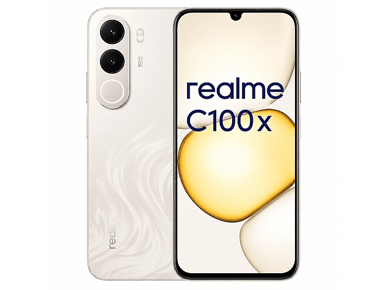 REALME C100x — Smartphone, 4+256GB, Oro, 256 GB, 4 GB RAM