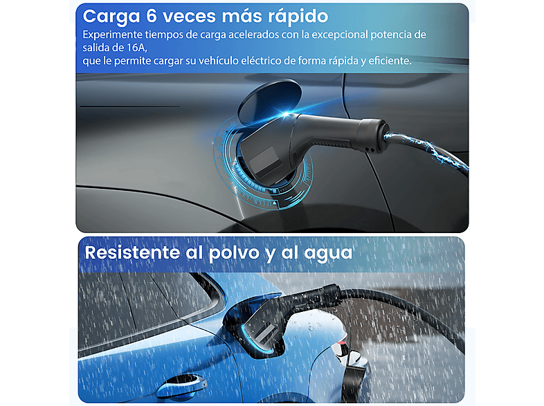 HEXINEX 11KW — Punto de recarga vehículo eléctrico, 6 M, Black, 16A, APP Control (ref. 179955877), vista 10