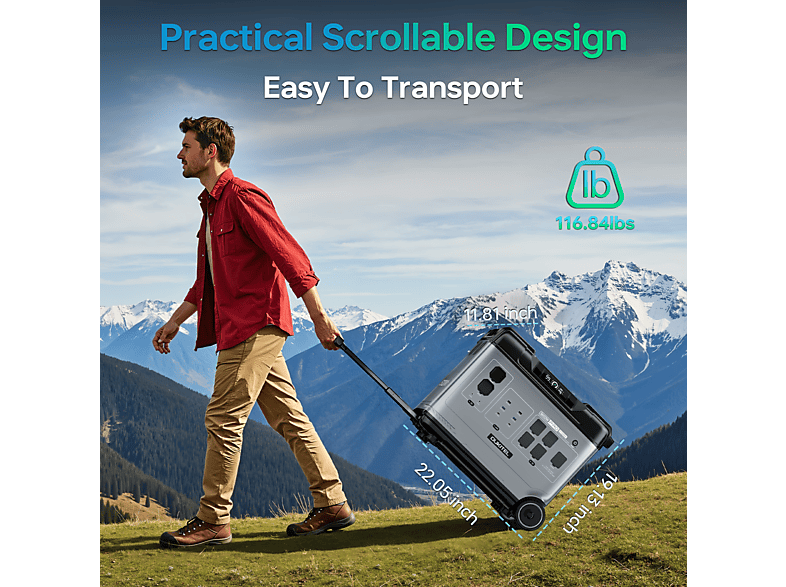 OUKITEL P5000EPRO — Estación de energía portátil (ref. 180001269), vista 4