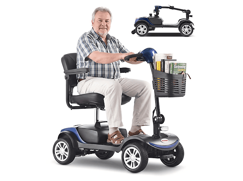 SWEETRICH S1 Sport-Azul — Scooter eléctrico para adultos
