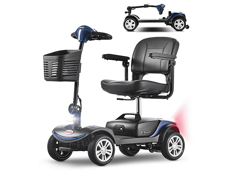 SWEETRICH S1 Sport-Azul — Scooter eléctrico para adultos, vista 9
