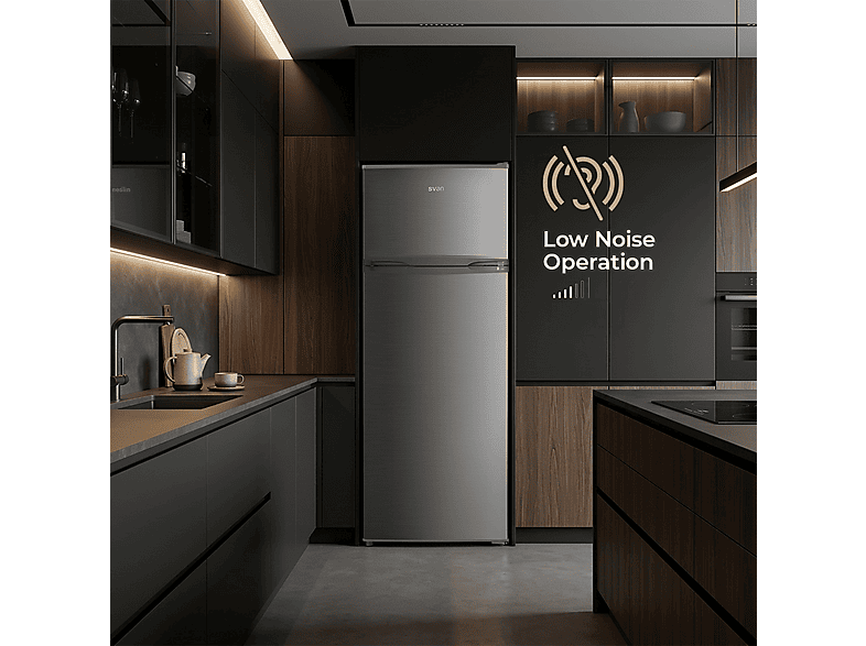 SVAN OF1455EI00 — Frigorífico dos puertas, Altura 143 cm, Inox, Capacidad 206 l, vista 5