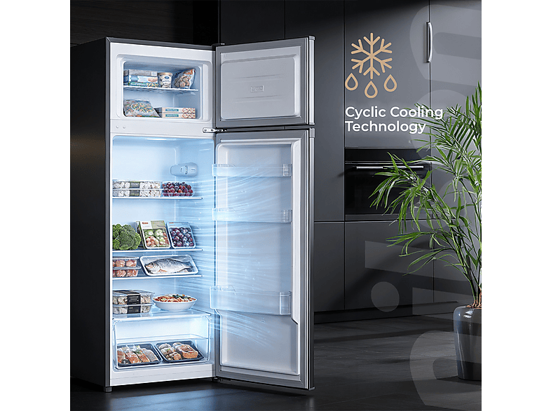 SVAN OF1455EI00 — Frigorífico dos puertas, Altura 143 cm, Inox, Capacidad 206 l, vista 6