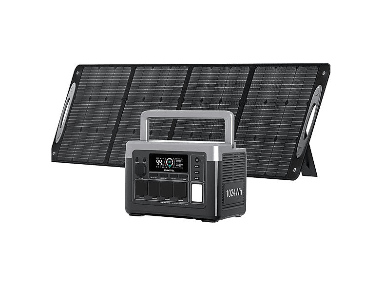 OUKITEL P1000E PLUS + PV200E — Estación de energía portátil
