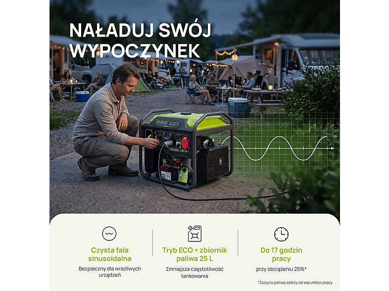 KÖNNER & SÖHNEN KSB 80iE-1/3 — Generador de energía, 2026, vista 3