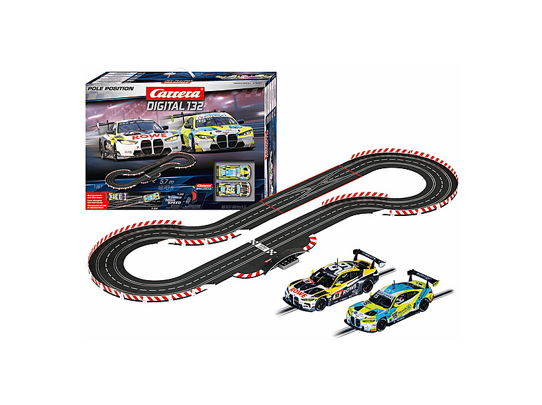 CARRERA Pole Position - Pista de carreras Digital 132 — Coche de juguete