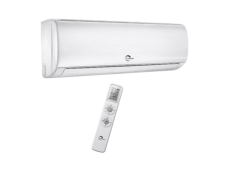 SANNOVER Osmozra 12000 — Aire acondicionado Split 1x1, Blanco, 12,000 fg/h, vista 2