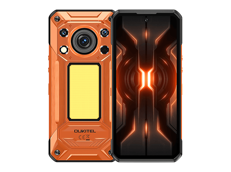 OUKITEL WP500 — Smartphone, 1 TB, 12 GB RAM, 10000 mAh, naranja