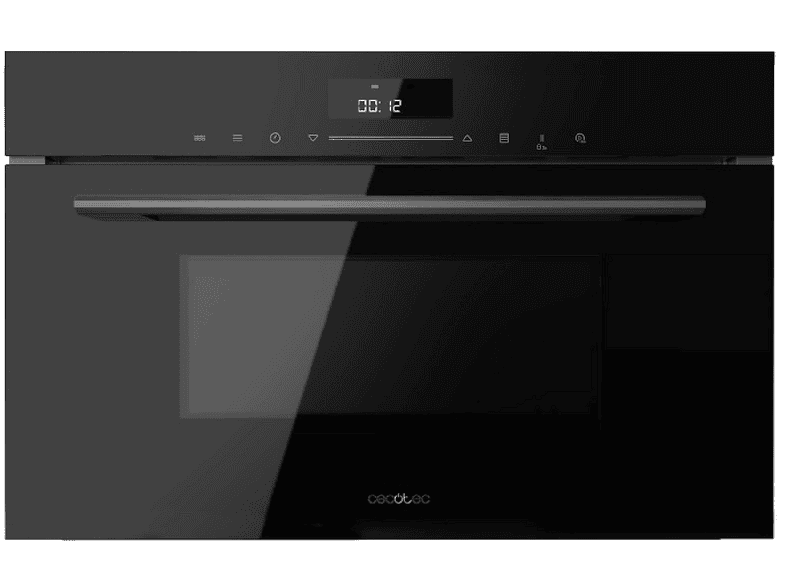 CECOTEC Bolero Hexa MWO703800 Line — Horno multifunción, 59,5 cm, Negro, Libre instalación, 34 l