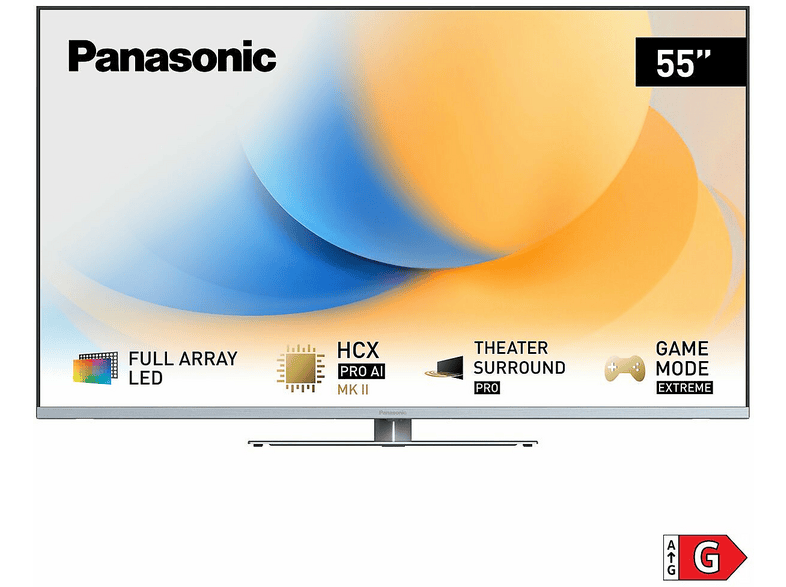 PANASONIC TV55W93AE6 — TV LED 55", Blanco, UHD 4K, vista 2
