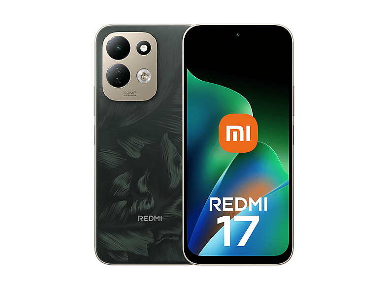 XIAOMI Redmi 17 — Smartphone, Verde, Móvil, 256 GB, 6 GB RAM