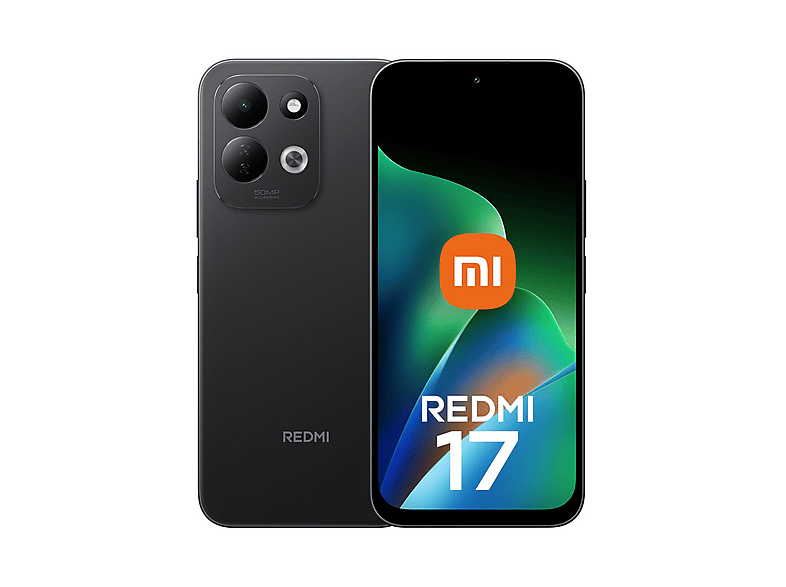 XIAOMI Redmi 17 — Smartphone, Negro, Móvil, 256 GB, 6 GB RAM