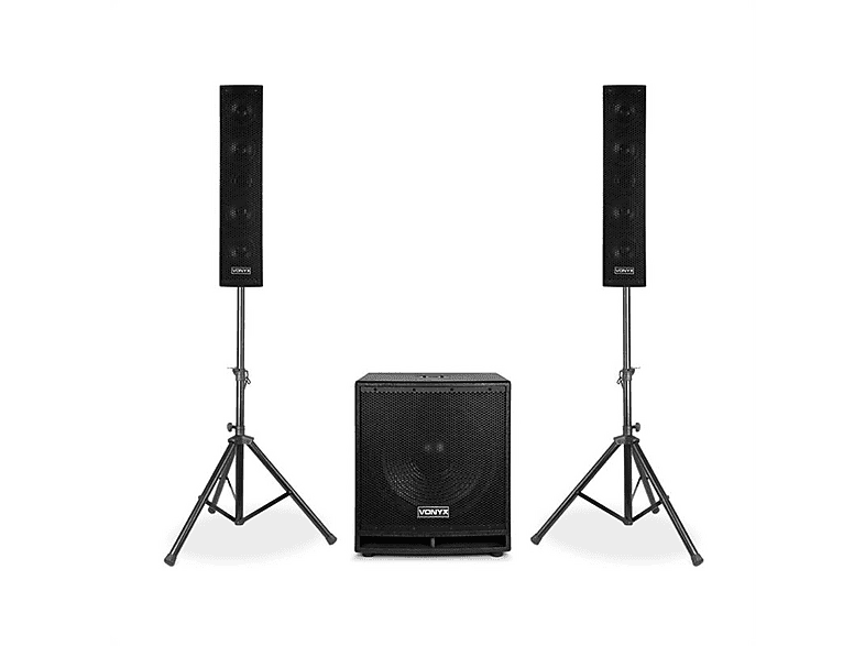 VONYX — Altavoz de gran potencia, Negro, VX880BT VONYX