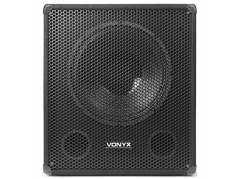 SKYTEC SWA15 — Subwoofer, Black, vista 2
