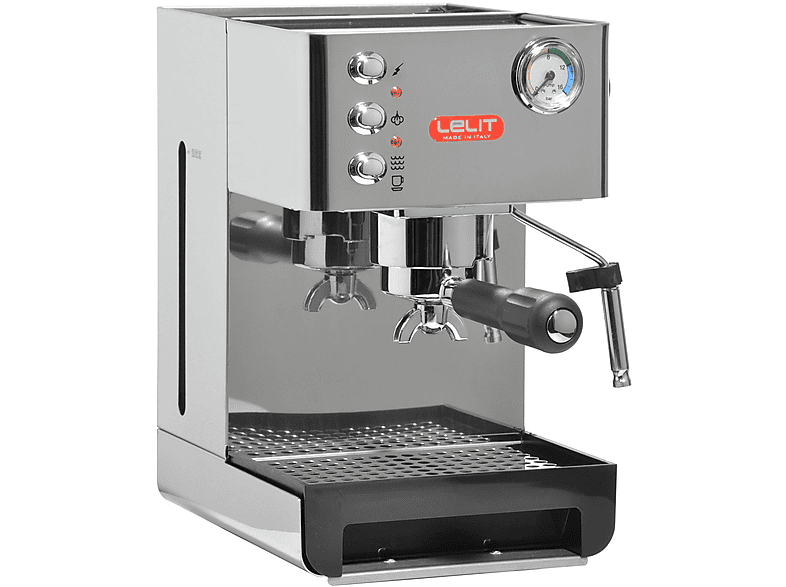 LELIT PL41EM — Cafetera express, Inox, 15 bar, 1,05 kW, 2 tazas