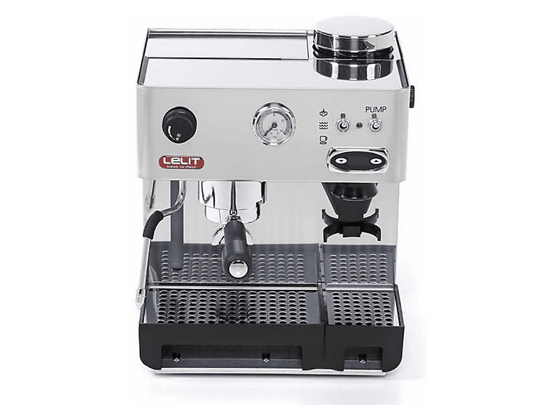 LELIT PL042TEMD — Cafetera express, 1000 W, Inox, 15 bar, 2 tazas