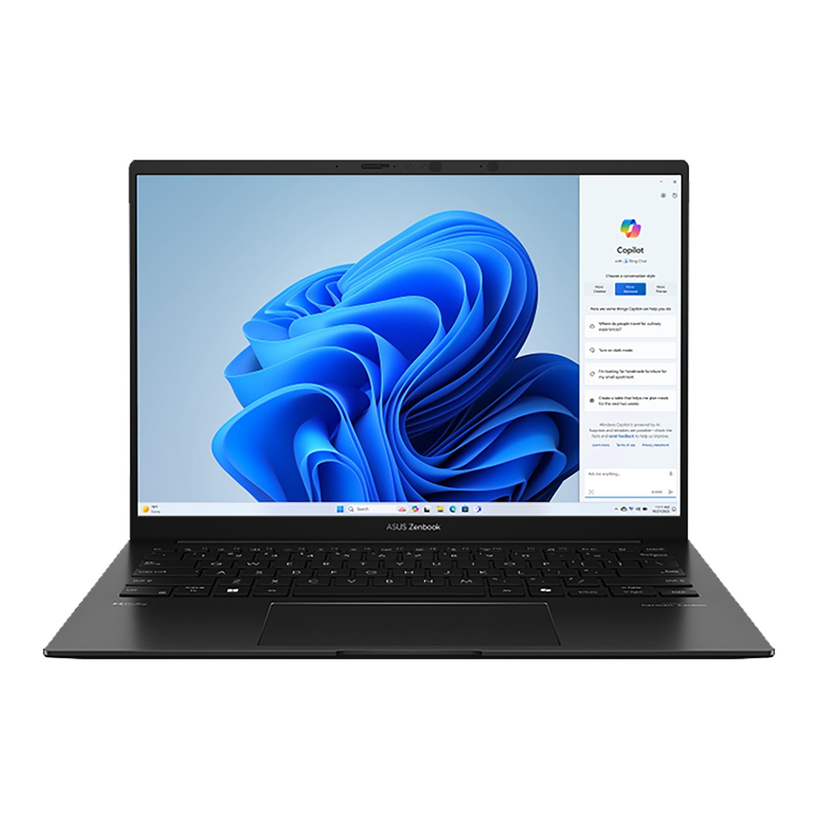 ASUS Zenbook 14 OLED UM3406GA-QD181W — Portátil, 16 GB RAM, 14" OLED WUXGA, AMD Ryzen AI 7 445