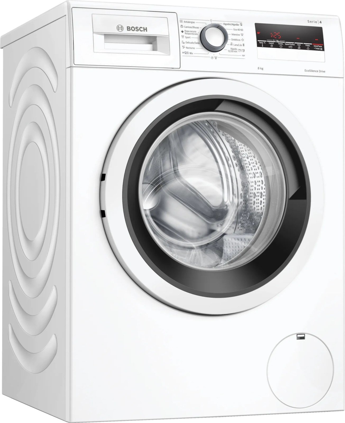 BOSCH Serie 4 WAN28282ES — Lavadora carga frontal, 8 kg, 1400 rpm, Clase C, Blanco