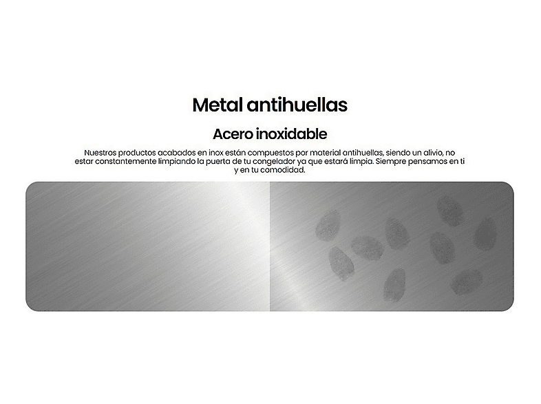 INFINITON CV-A82I — Congelador vertical, 85 cm, Inox, vista 6