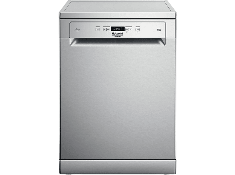 HOTPOINT HFC 3C32 W X — Lavavajillas libre instalación 60 cm, 14 servicios, 9 programas, 600 mm, Grey
