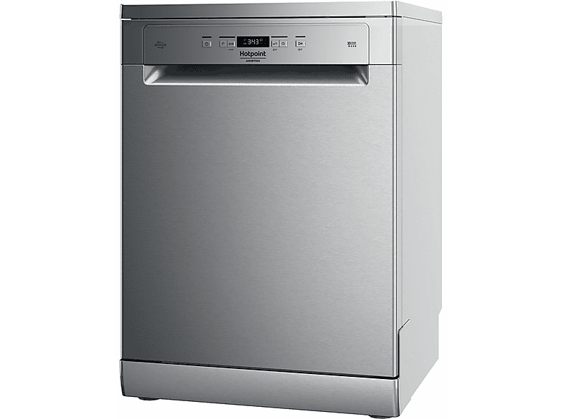 HOTPOINT HFC 3C32 W X — Lavavajillas libre instalación 60 cm, 14 servicios, 9 programas, 600 mm, Grey, vista 2