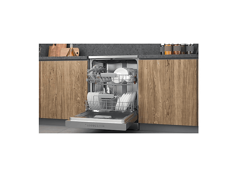 HOTPOINT HFC 3C32 W X — Lavavajillas libre instalación 60 cm, 14 servicios, 9 programas, 600 mm, Grey, vista 6