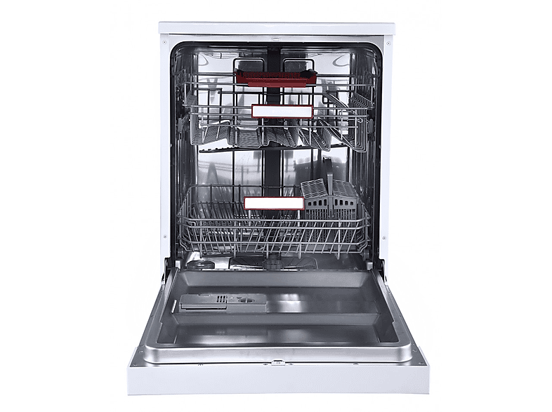 INFINITON DIW-6115B3 — Lavavajillas libre instalación 60 cm, 14 servicios, 6 programas, 598 mm, Blanco, vista 2