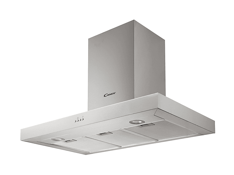 CANDY CMB955X — Campana decorativa, 3 velocidades, 620 m³/h, 900 mm, Inox