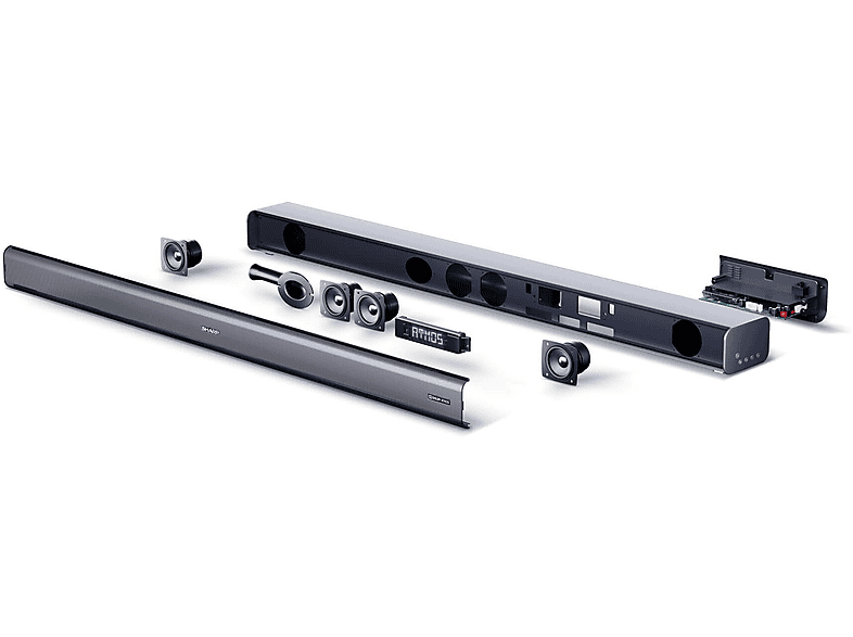 SHARP HT-SBW460 — Barra de sonido, Bluetooth, 440 W, Metálico, Subwoofer Inalámbrico, vista 2