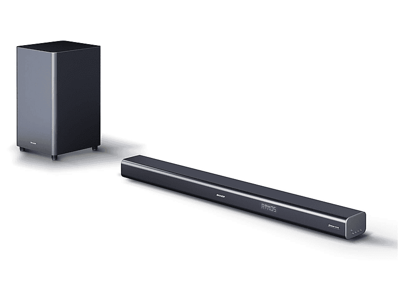 SHARP HT-SBW460 — Barra de sonido, Bluetooth, 440 W, Metálico, Subwoofer Inalámbrico, vista 3