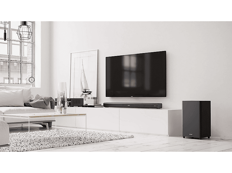 SHARP HT-SBW460 — Barra de sonido, Bluetooth, 440 W, Metálico, Subwoofer Inalámbrico, vista 4