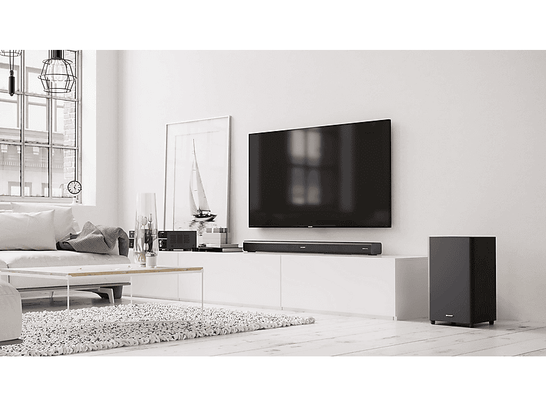 SHARP HT-SBW460 — Barra de sonido, Bluetooth, 440 W, Metálico, Subwoofer Inalámbrico, vista 6