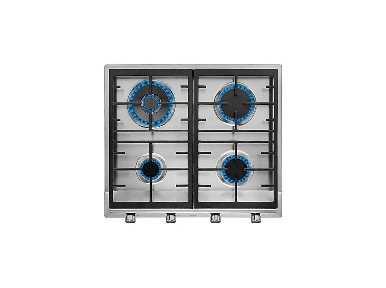 TEKA 40212210 EX 60.1 4 GAIALDRCI — Placa de gas, 580 mm, 4 zonas, Propane/butane, Acero inoxidable