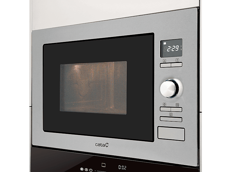 CATA 07510300 MC25D — Microondas integrable, 1000 W, Inox, 5 potencia, 25 l, vista 6