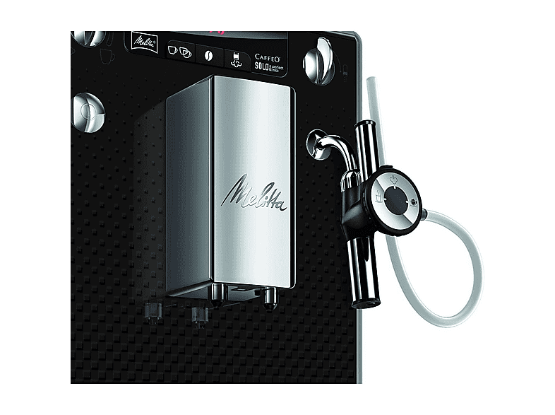 MELITTA E957-305 — Cafetera automática, Negro, 15 bar, 1,4 kW, 2 tazas, vista 3