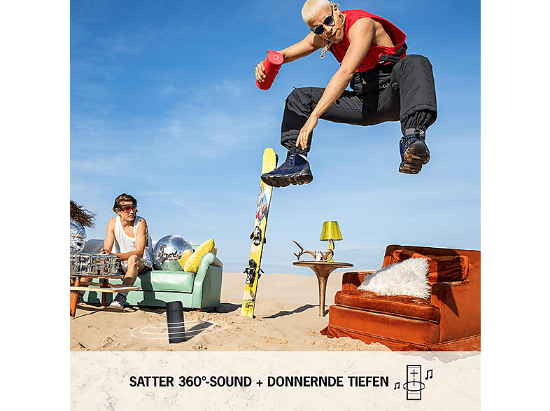 ULTIMATE EARS 984-001406 MEGABOOM 3 SUNSET RED — Altavoz inalámbrico, Bluetooth, Rojo, 20h, vista 6