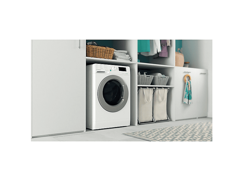 INDESIT BDE 861483X WS SPT N — Lavadora secadora, 8 kg + 6 kg, Blanco, vista 5