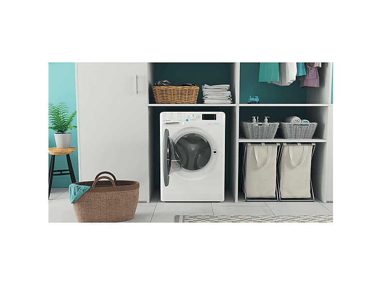 INDESIT BDE 861483X WS SPT N — Lavadora secadora, 8 kg + 6 kg, Blanco, vista 7