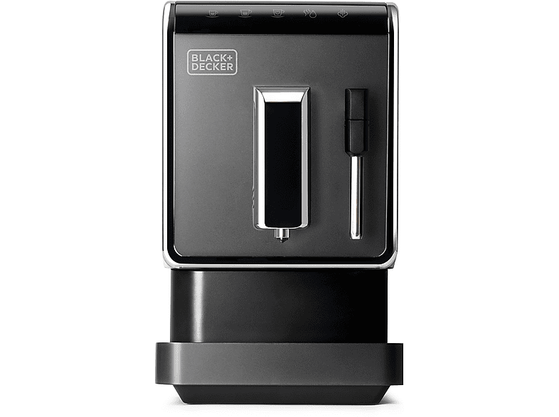 BLACK & DECKER BXCO1470E — Cafetera superautomática, 1470 W, Negro, 19 bar, 1 tazas, vista 2
