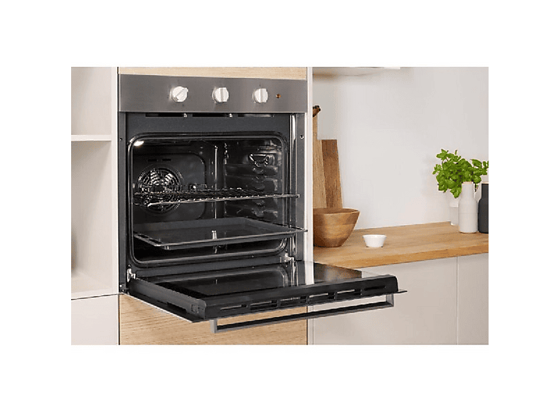 INDESIT IFW 6530 IX — Horno multifunción, Integrable, Hidrolítica, 595 mm, Inox, vista 2