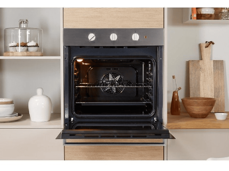 INDESIT IFW 6530 IX — Horno multifunción, Integrable, Hidrolítica, 595 mm, Inox, vista 3
