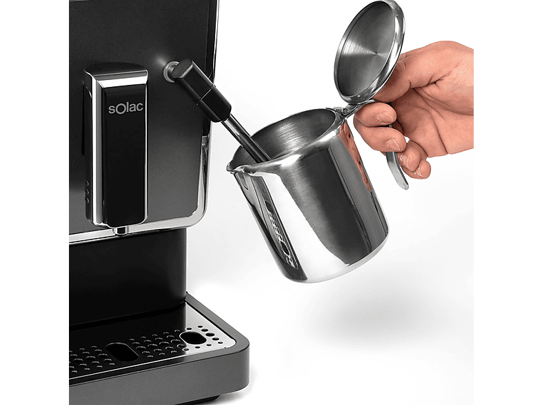 SOLAC CA4810 Automatic Coffeemaker — Cafetera superautomática, 1470 W, Negro, 19 bar, vista 5