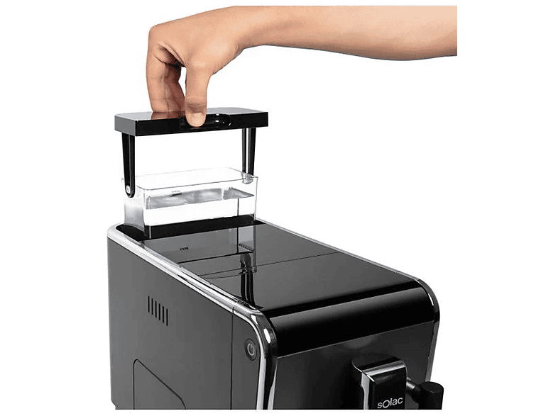 SOLAC CA4810 Automatic Coffeemaker — Cafetera superautomática, 1470 W, Negro, 19 bar, vista 7