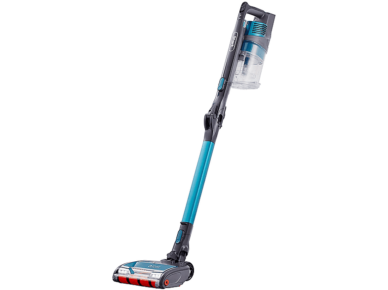 SHARK IZ201EUT — Aspirador escoba, 181 W, Potencia de succión 450 W, Azul, Depósito 0,7 l