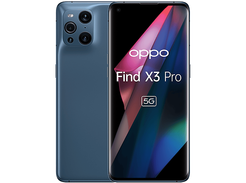 OPPO FIND X3 PRO 6.7P/DS/5G/12+256/BL — Smartphone, Azul, 256 GB, 12 GB RAM, 120 Hz